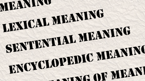 4 kinds of meaning in bible translation